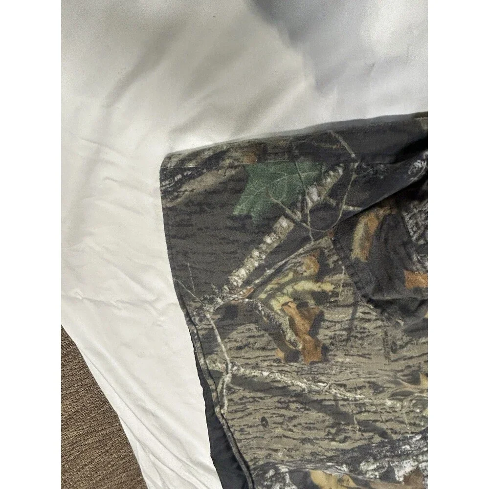 Vintage Cabelas Shirt Mens 2XLarge Camo Faded Chamois Flannel USA 90s Hunting - Picture 8 of 10